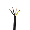 Remington Industries 4 Conductor Trailer Cable, 16 AWG GPT, Color Coded PVC Wires with Outer Jacket, 4' Length TRC1604P-0-469X-4